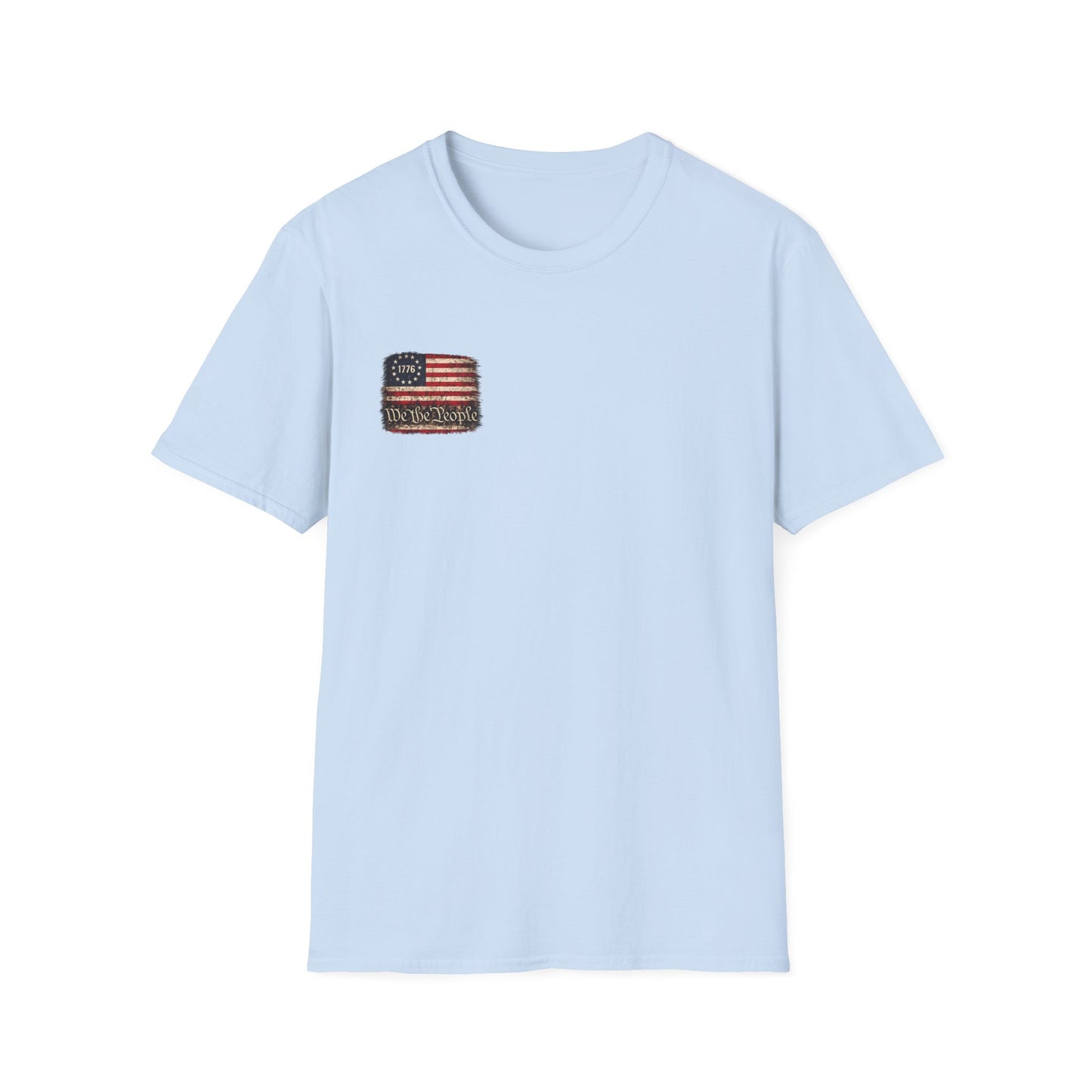 We the People American Flag T-Shirt | 1776 Distressed Patriotic Tee
