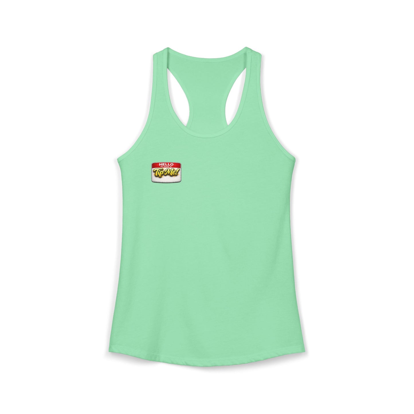 Support Your Local Bartender Racerback Tank, Tip Local Bar Staff