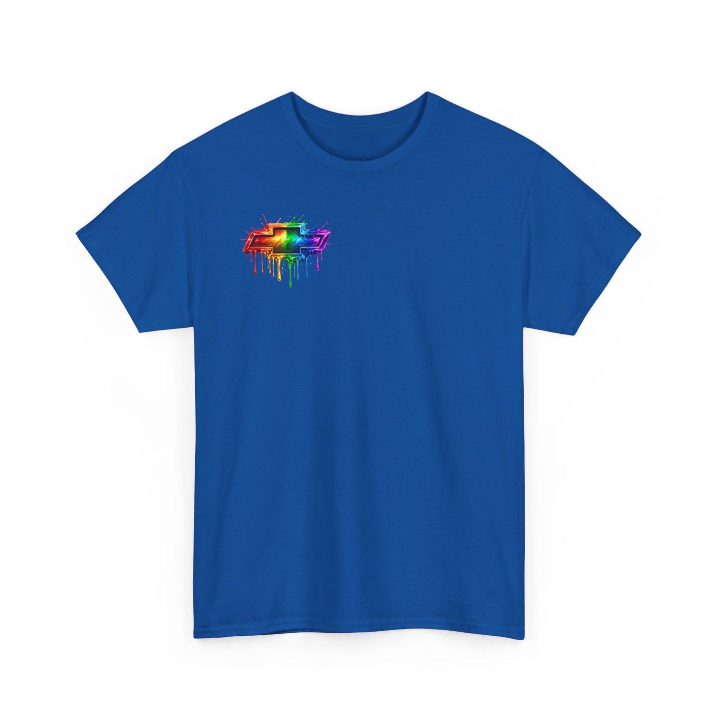 Rainbow Drip OBS Truck Tee | Colorful Retro Pickup Graphic