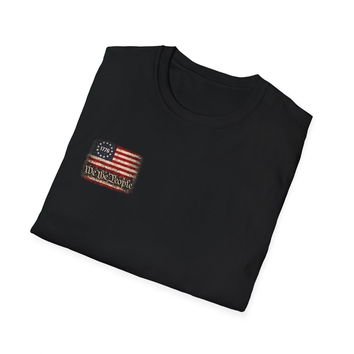 We the People American Flag T-Shirt | 1776 Distressed Patriotic Tee