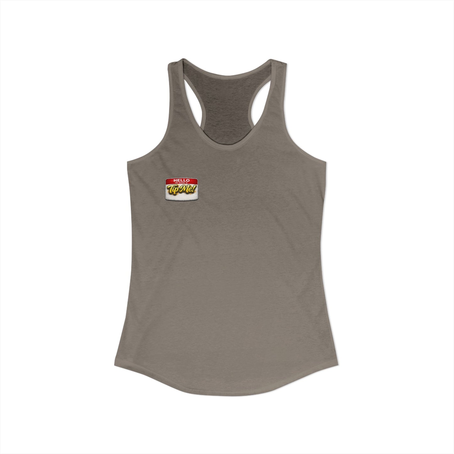 Support Your Local Bartender Racerback Tank, Tip Local Bar Staff