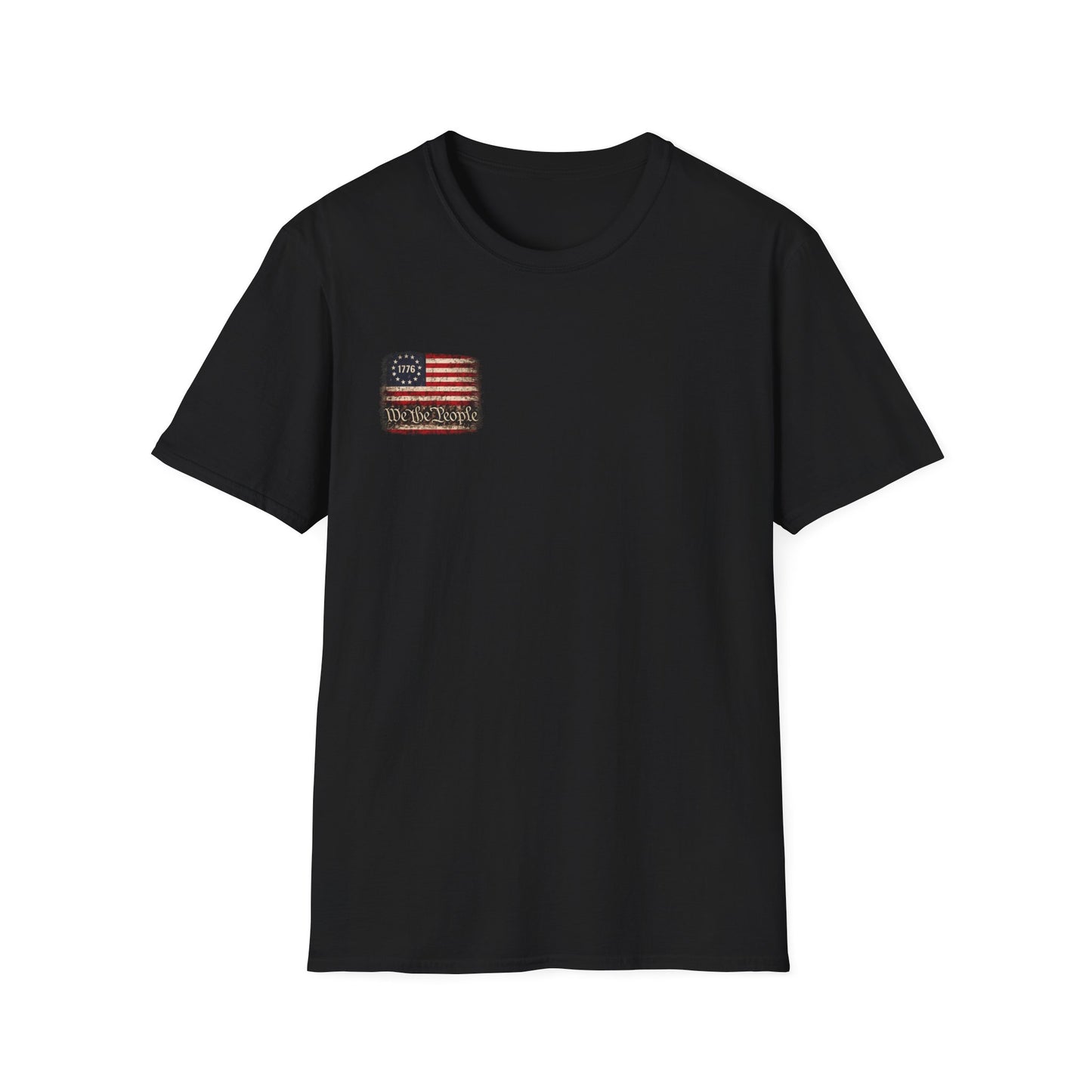 We the People American Flag T-Shirt | 1776 Distressed Patriotic Tee