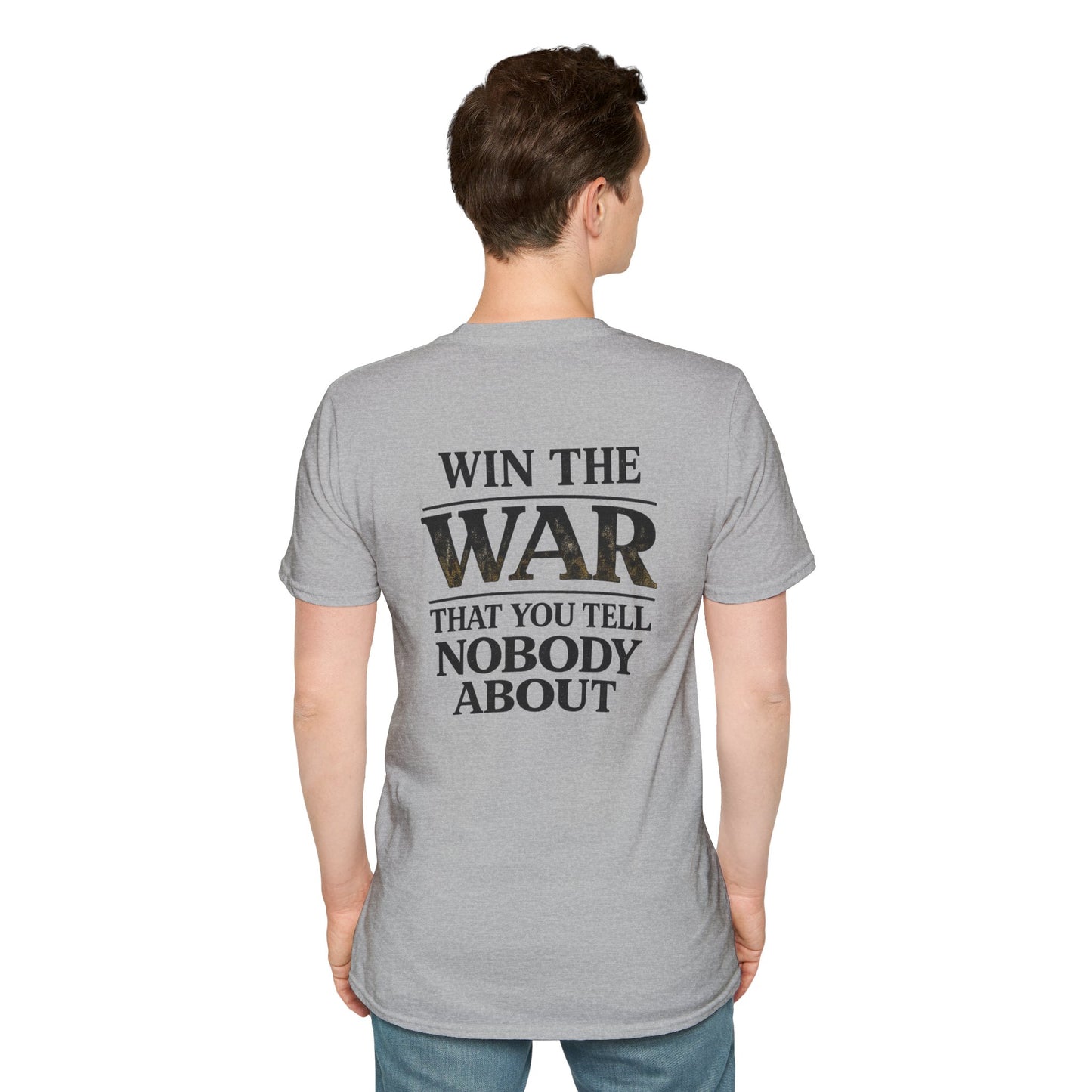 Win the War T-Shirt — Inspirational Military/Motivational Graphic Tee