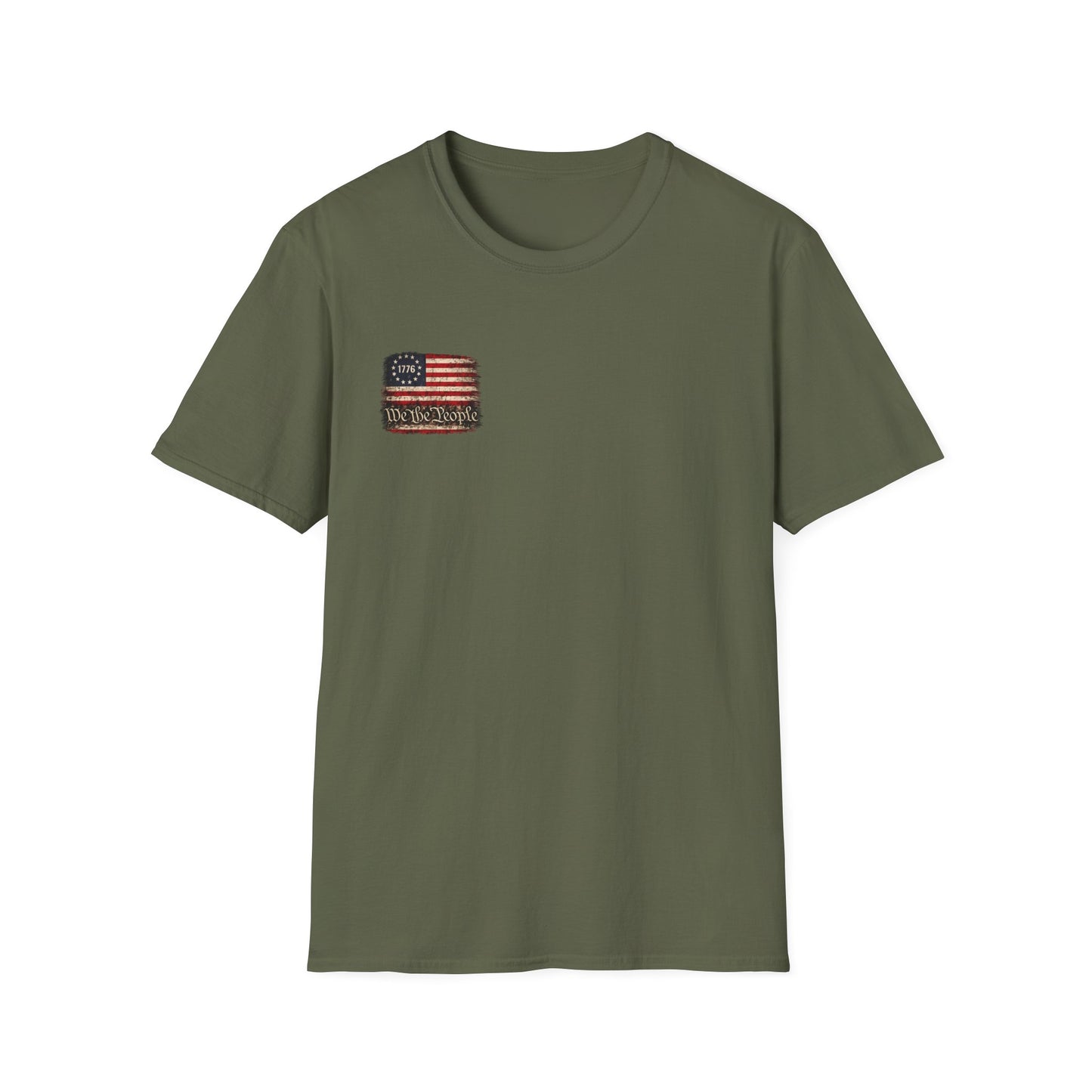 We the People American Flag T-Shirt | 1776 Distressed Patriotic Tee