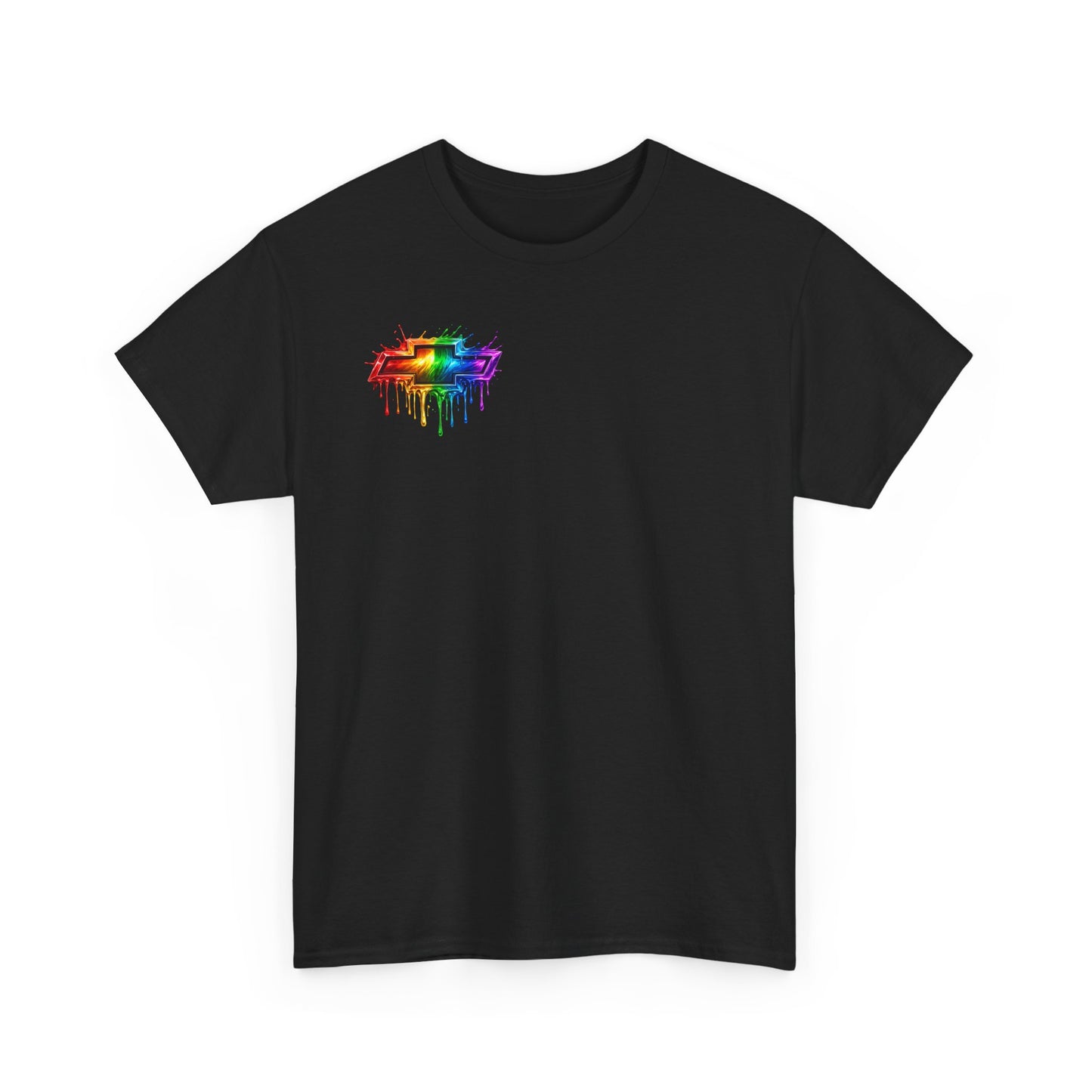Rainbow Drip OBS Truck Tee | Colorful Retro Pickup Graphic