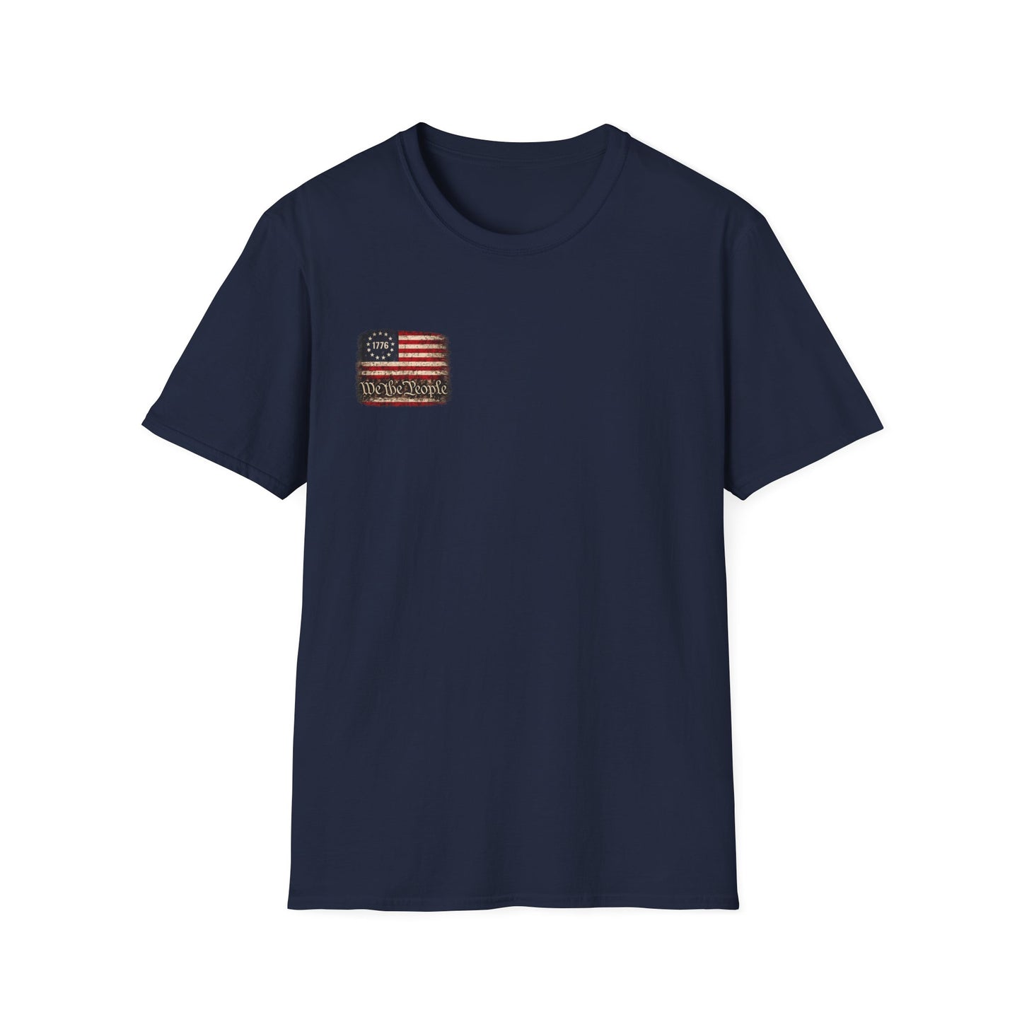 We the People American Flag T-Shirt | 1776 Distressed Patriotic Tee