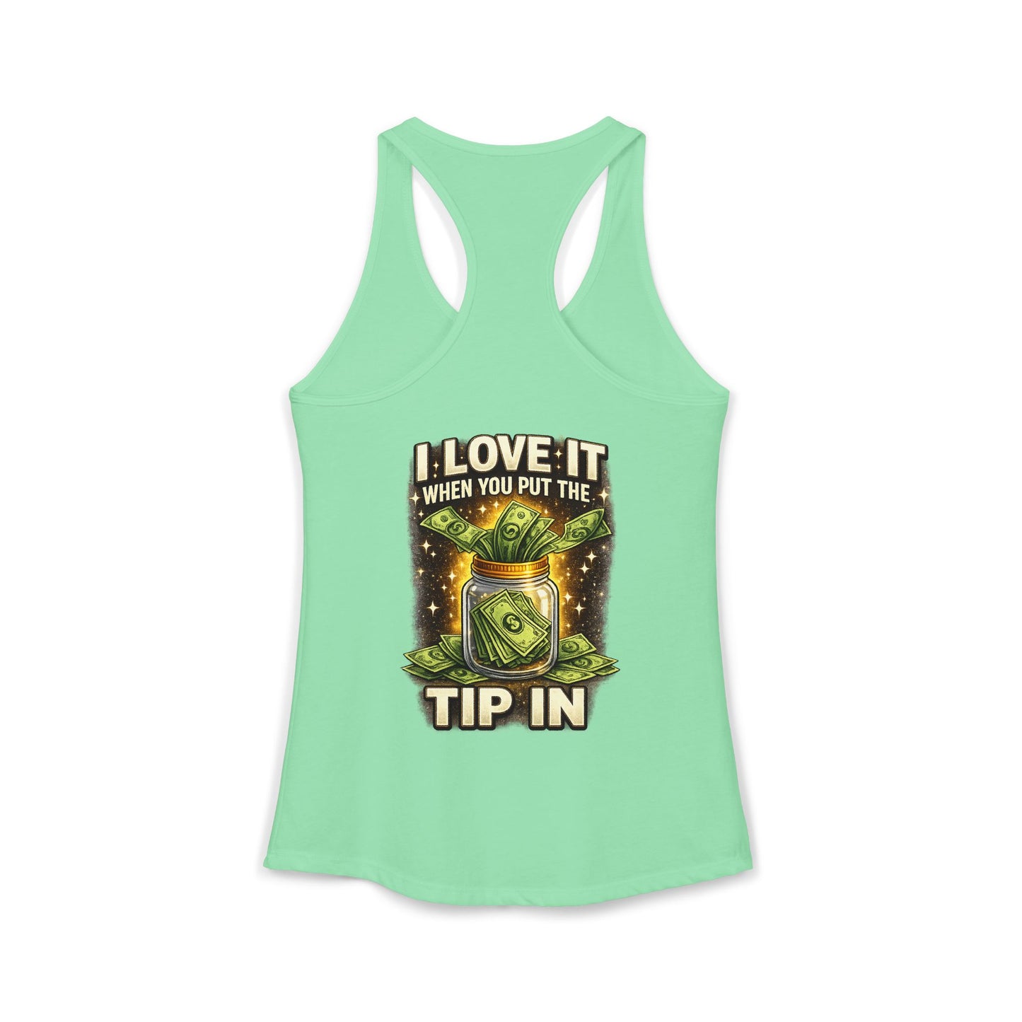 Flirty Bartender Quote love when you put the tip in tank