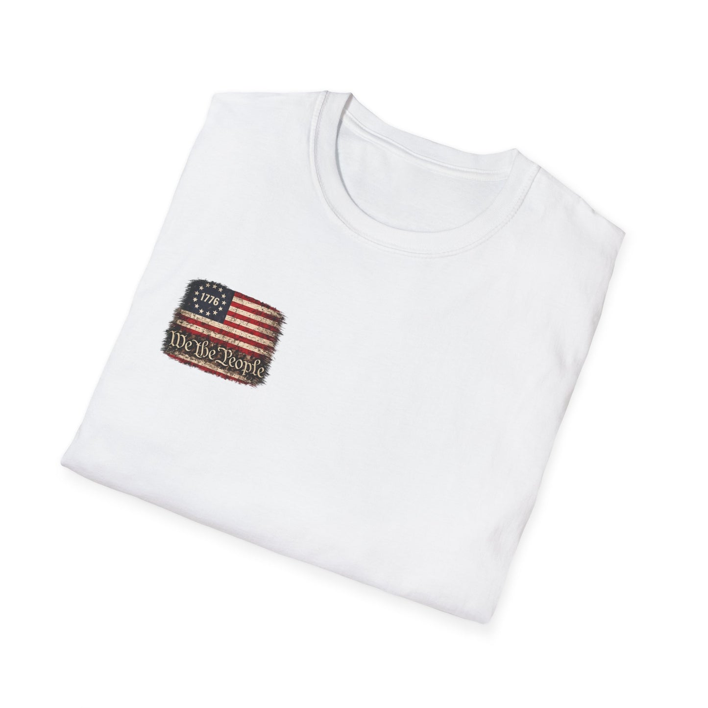 We the People American Flag T-Shirt | 1776 Distressed Patriotic Tee