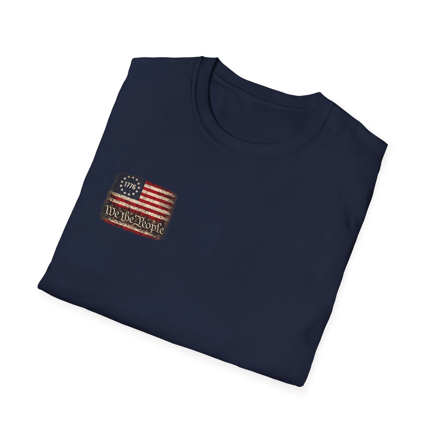 We the People American Flag T-Shirt | 1776 Distressed Patriotic Tee