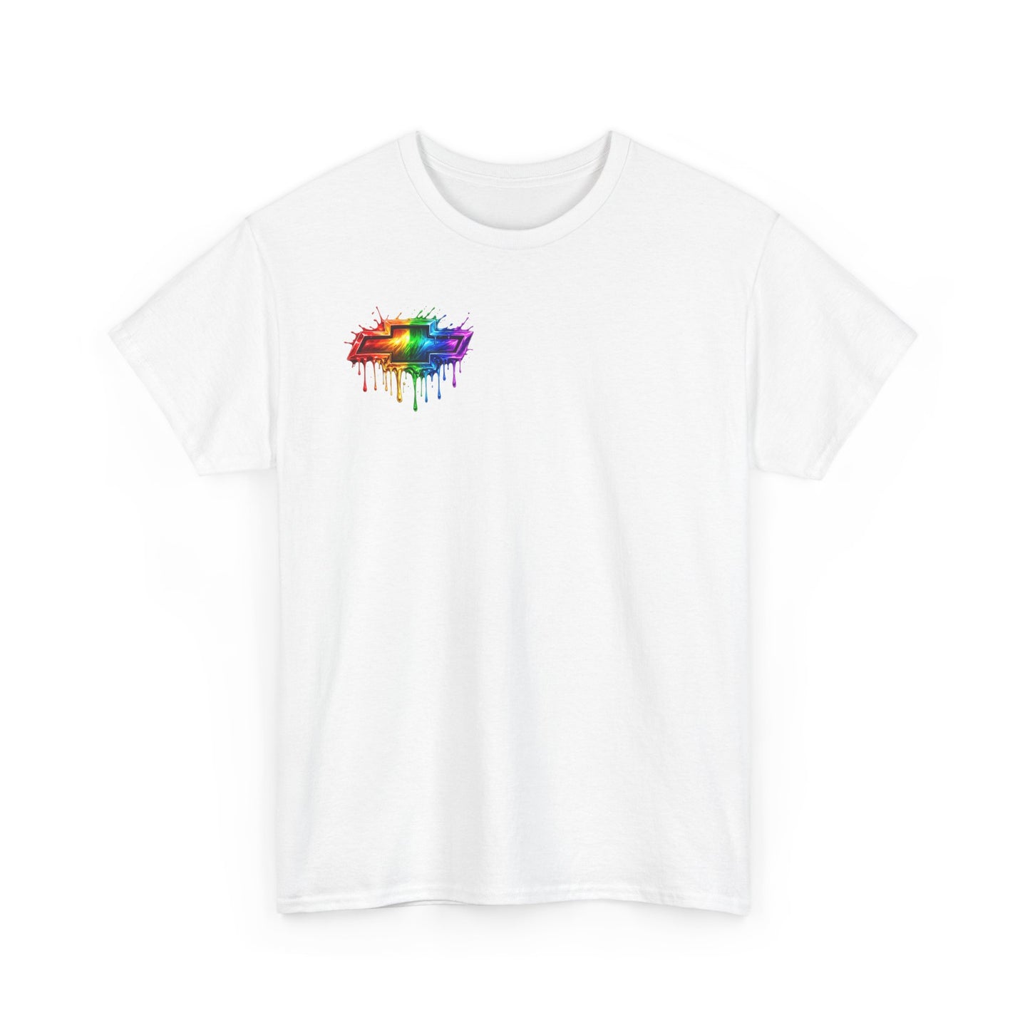 Rainbow Drip OBS Truck Tee | Colorful Retro Pickup Graphic