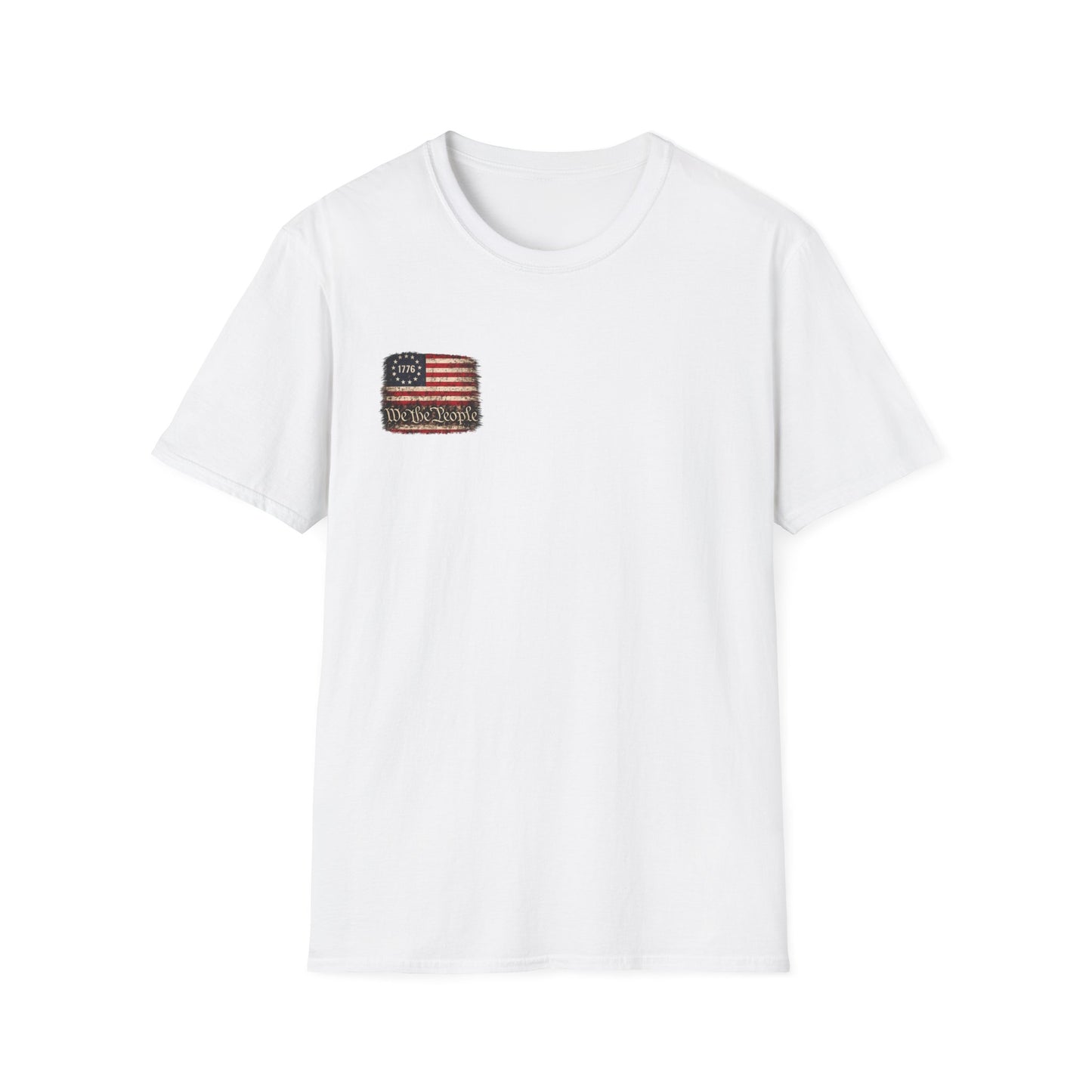 We the People American Flag T-Shirt | 1776 Distressed Patriotic Tee