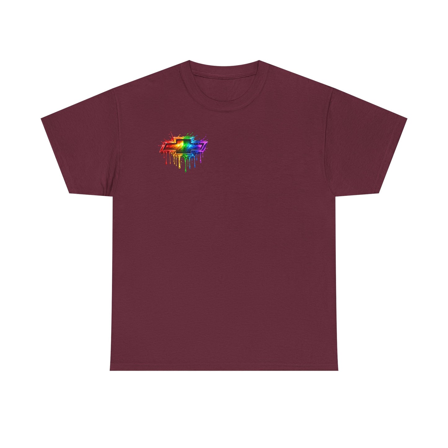 Rainbow Drip OBS Truck Tee | Colorful Retro Pickup Graphic
