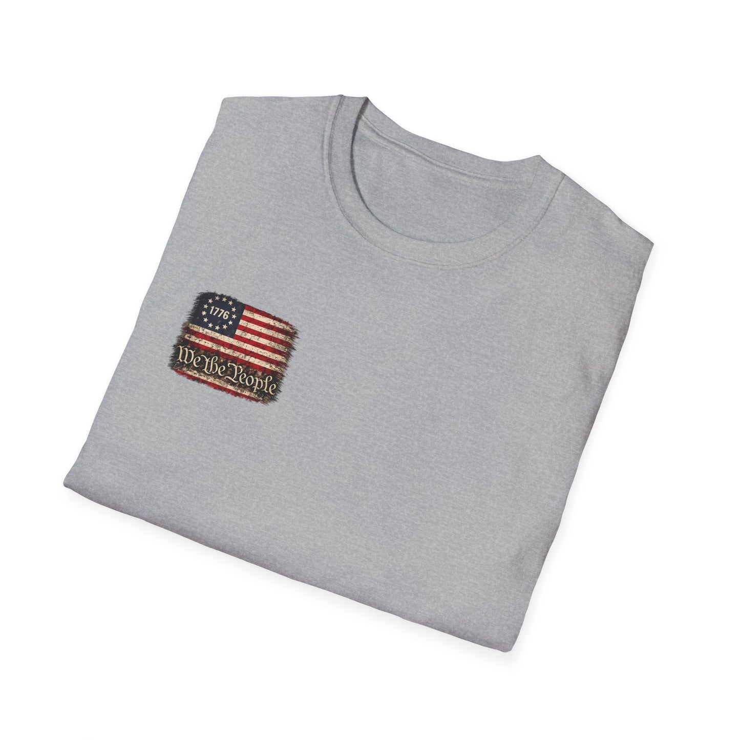 We the People American Flag T-Shirt | 1776 Distressed Patriotic Tee
