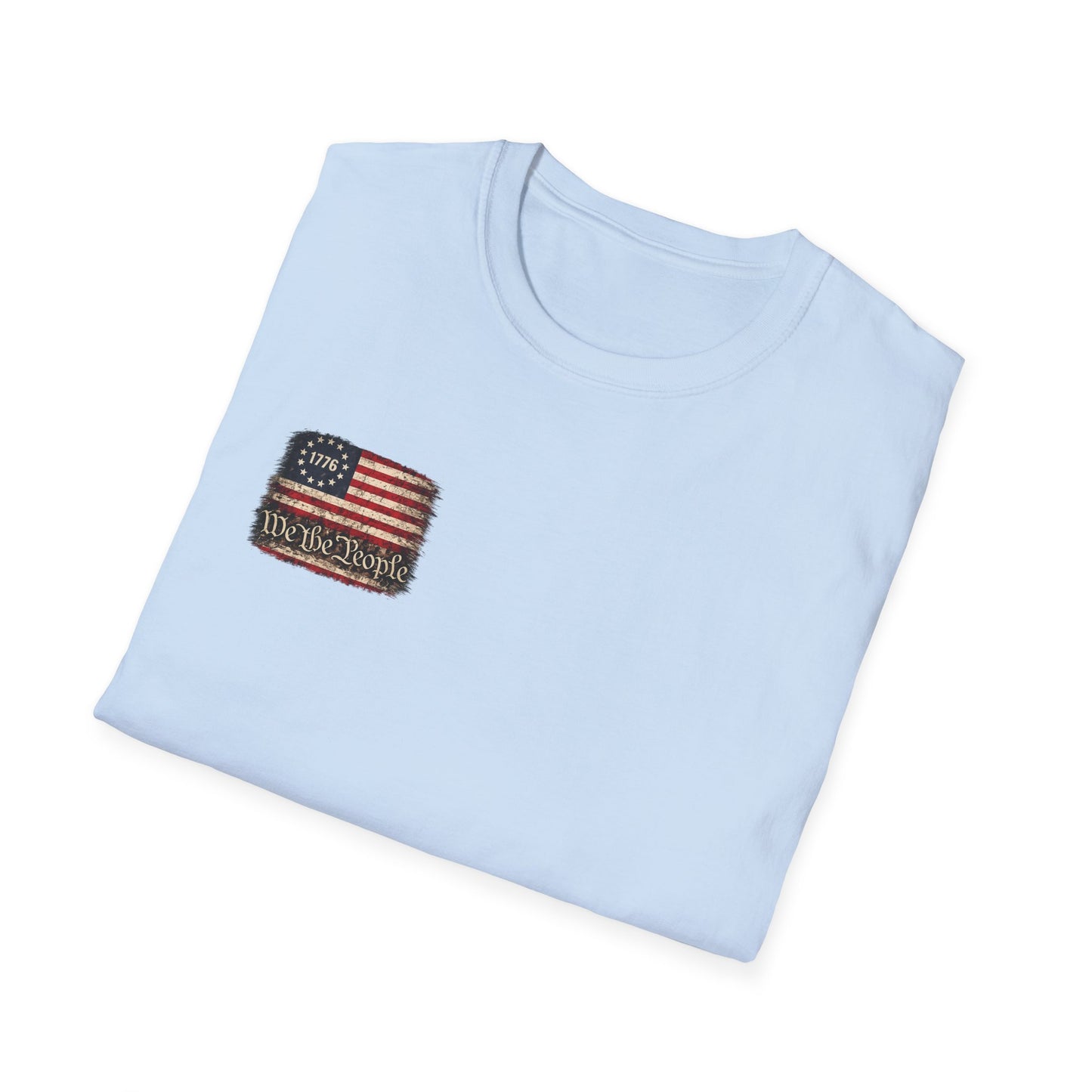 We the People American Flag T-Shirt | 1776 Distressed Patriotic Tee