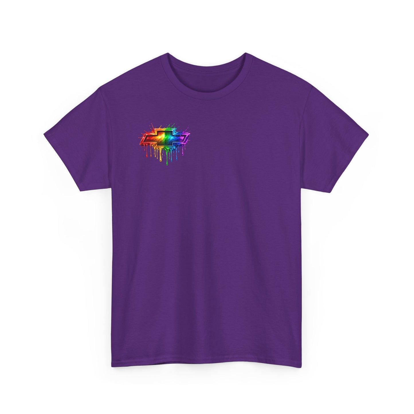 Rainbow Drip OBS Truck Tee | Colorful Retro Pickup Graphic