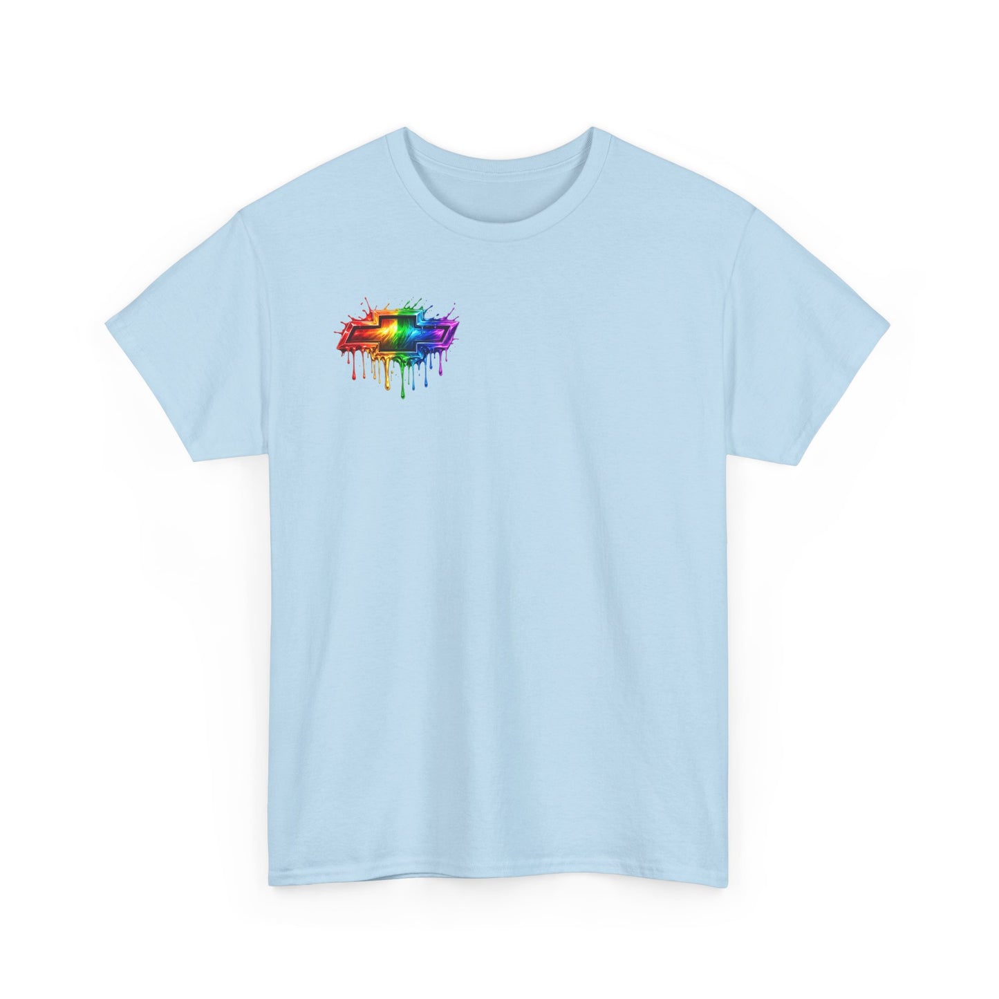 Rainbow Drip OBS Truck Tee | Colorful Retro Pickup Graphic