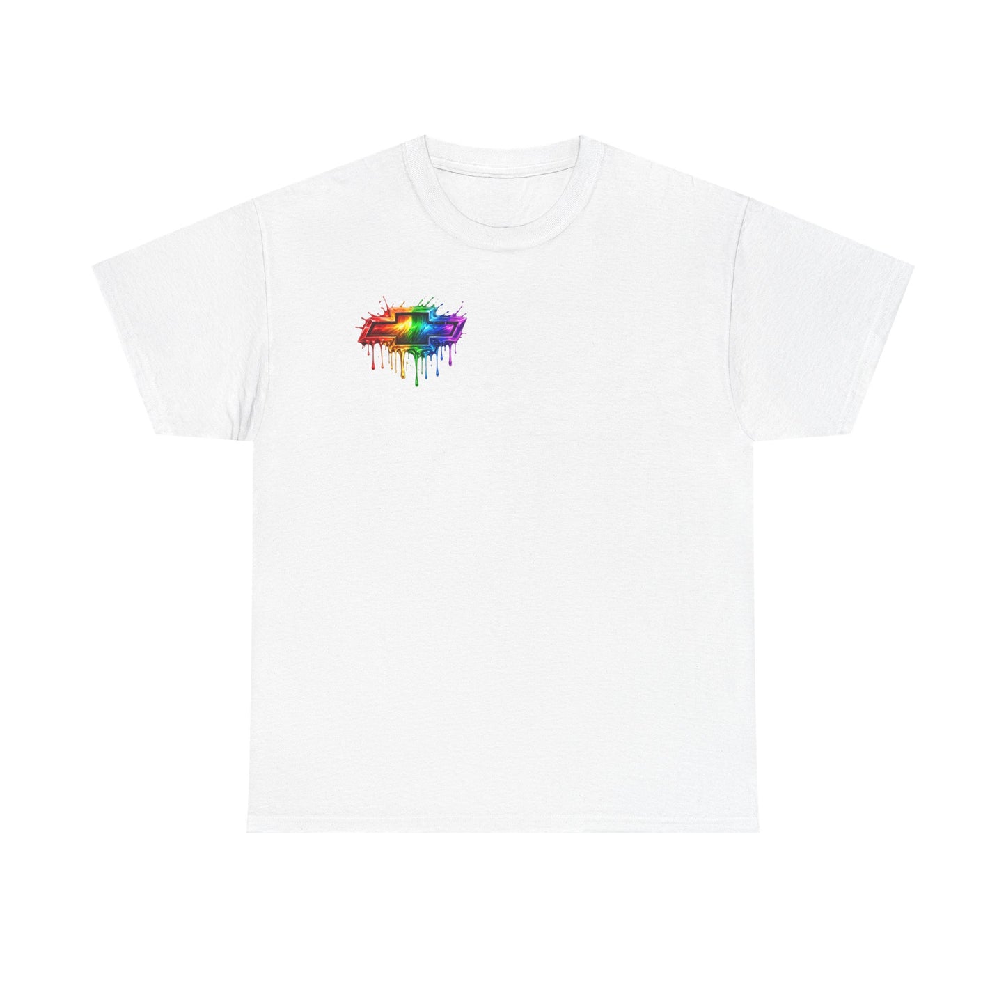 Rainbow Drip OBS Truck Tee | Colorful Retro Pickup Graphic