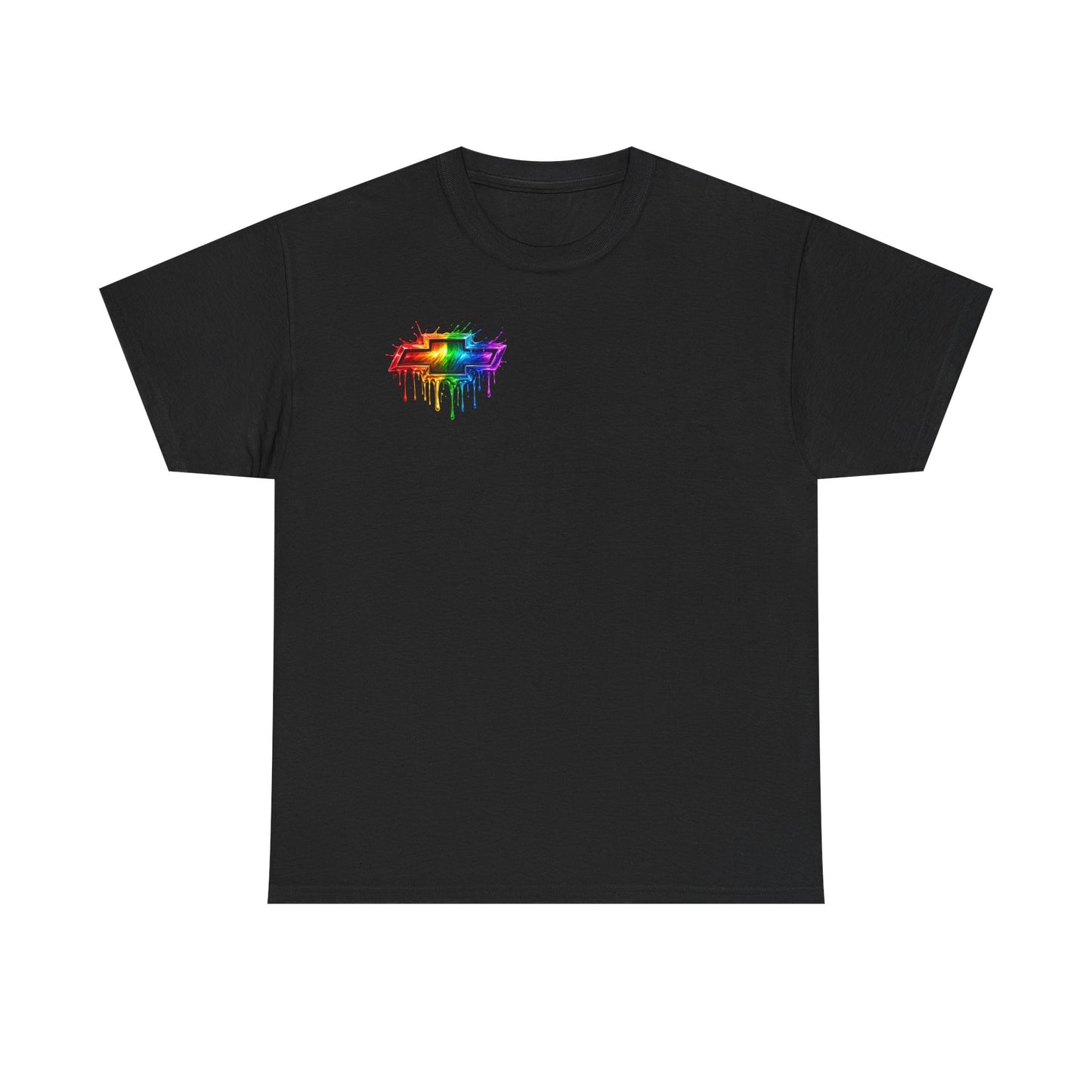 Rainbow Drip OBS Truck Tee | Colorful Retro Pickup Graphic