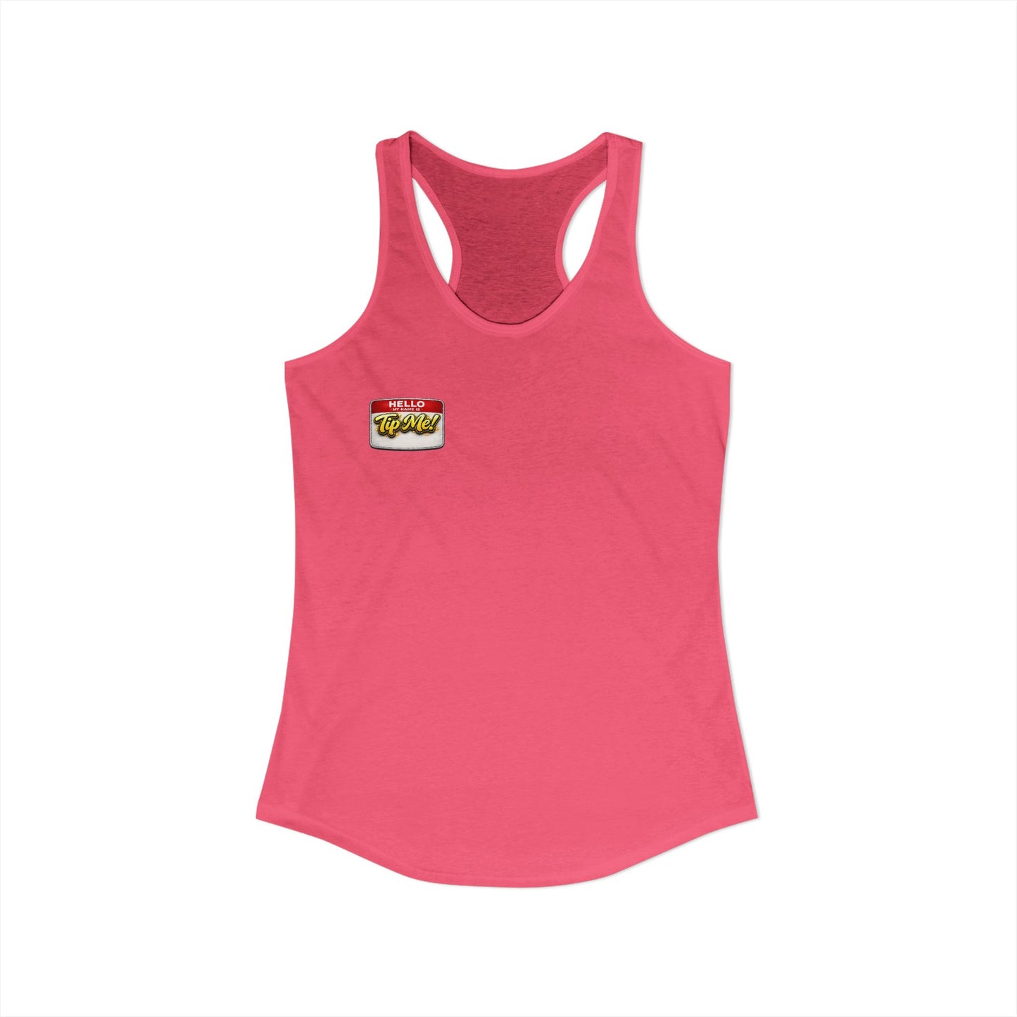 Support Your Local Bartender Racerback Tank, Tip Local Bar Staff