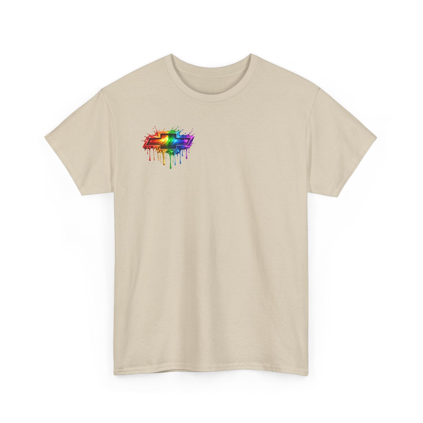 Rainbow Drip OBS Truck Tee | Colorful Retro Pickup Graphic