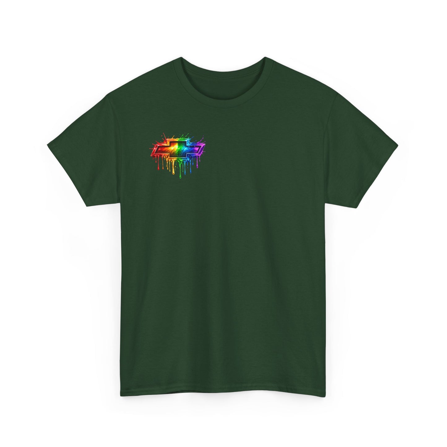 Rainbow Drip OBS Truck Tee | Colorful Retro Pickup Graphic