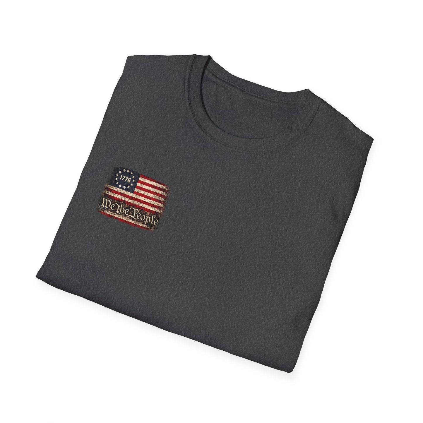 We the People American Flag T-Shirt | 1776 Distressed Patriotic Tee