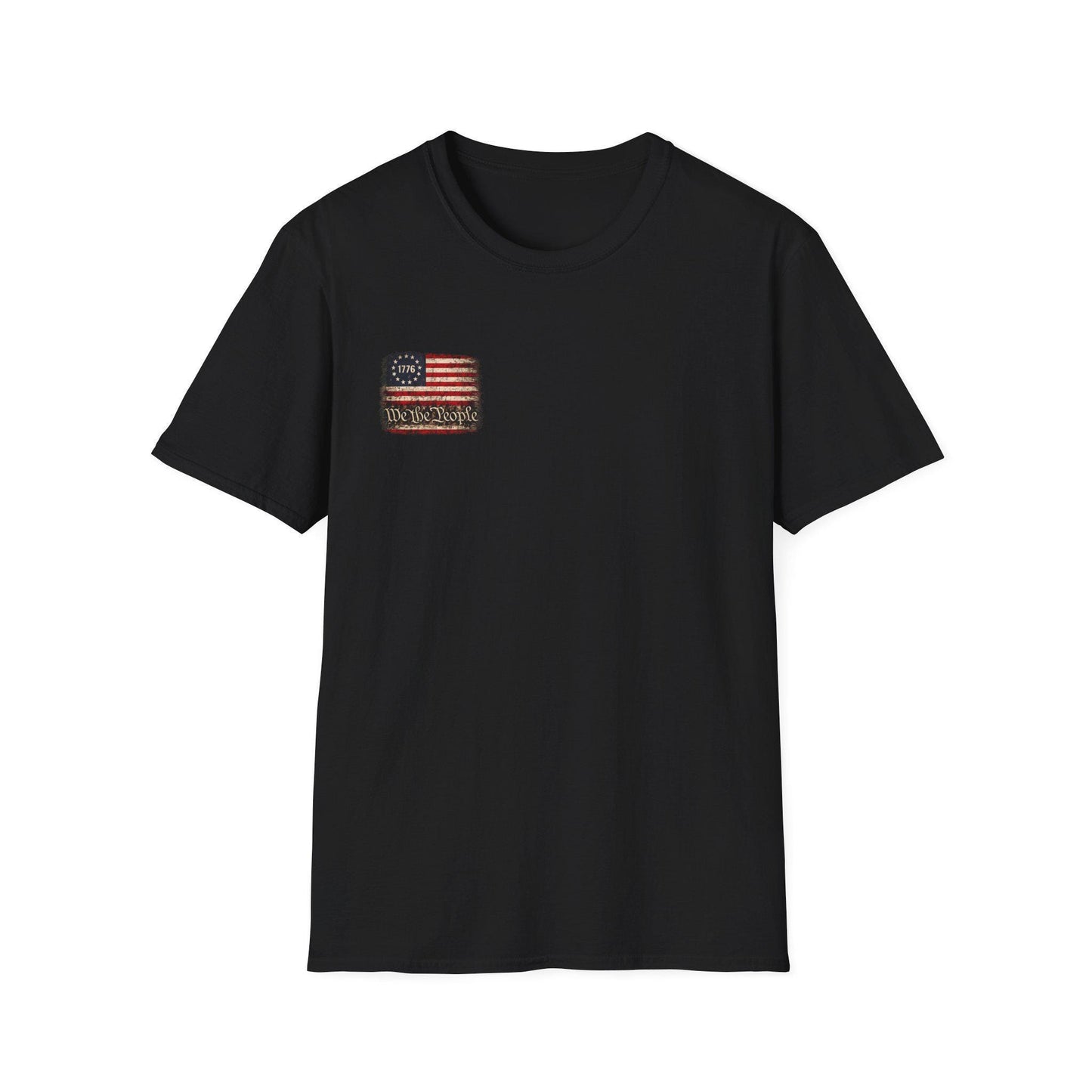 We the People American Flag T-Shirt | 1776 Distressed Patriotic Tee