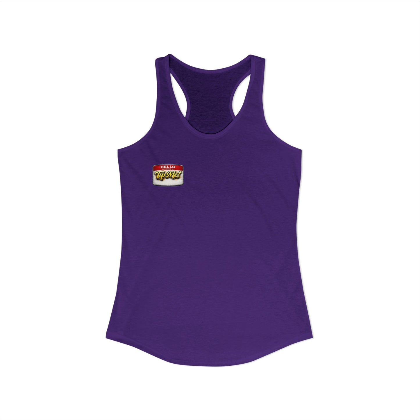 Support Your Local Bartender Racerback Tank, Tip Local Bar Staff