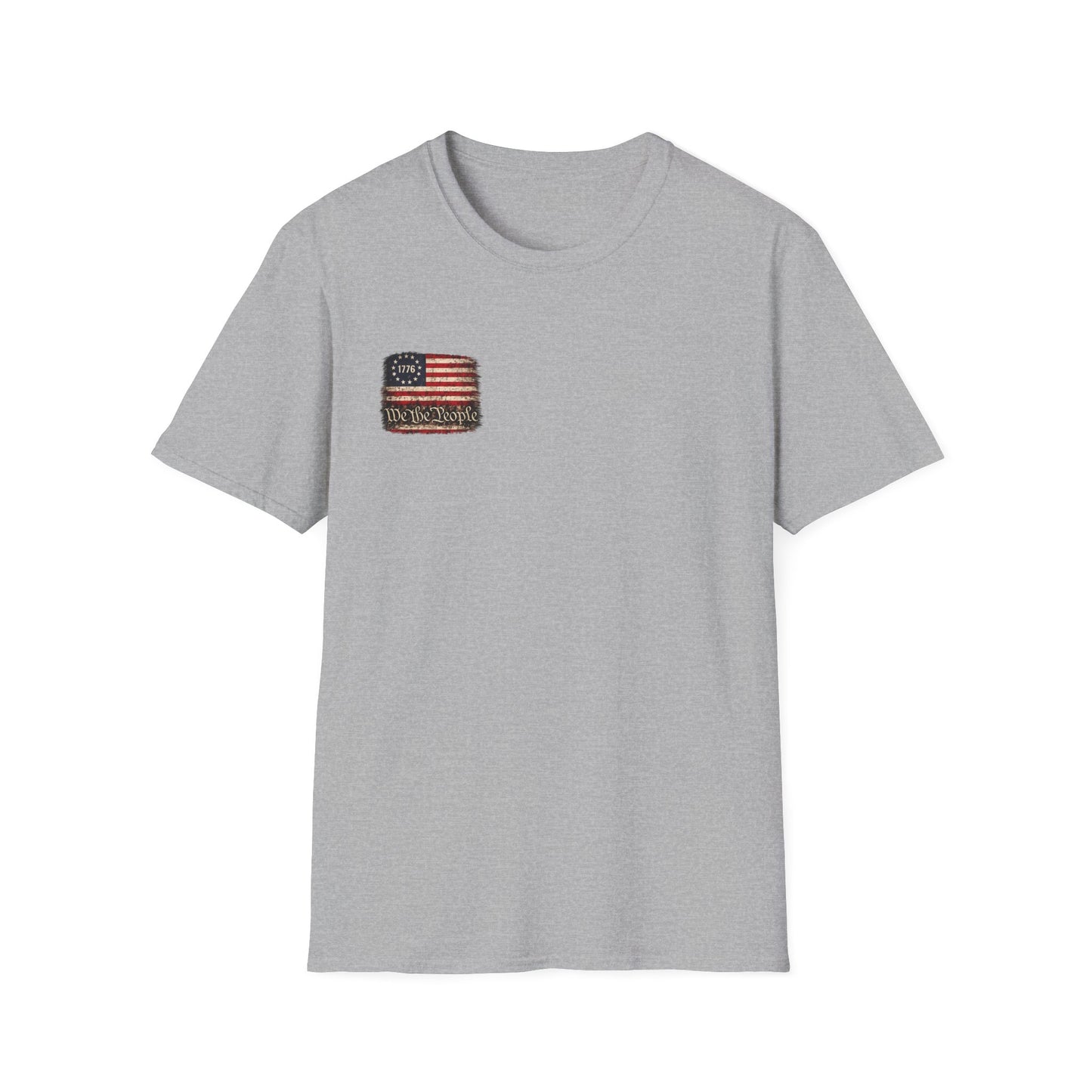 We the People American Flag T-Shirt | 1776 Distressed Patriotic Tee