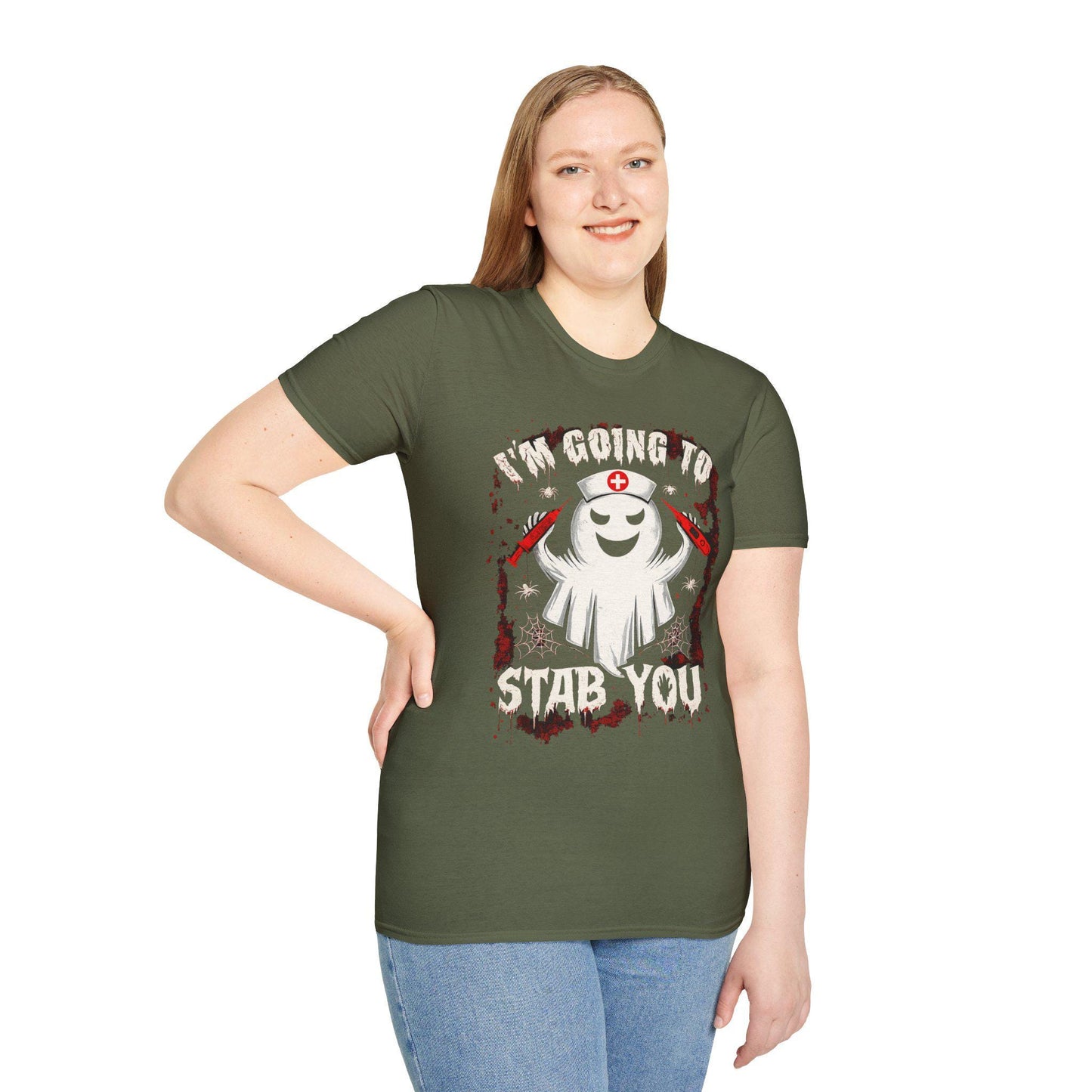 Funny "I'm Going to Stag You" Halloween T-Shirt