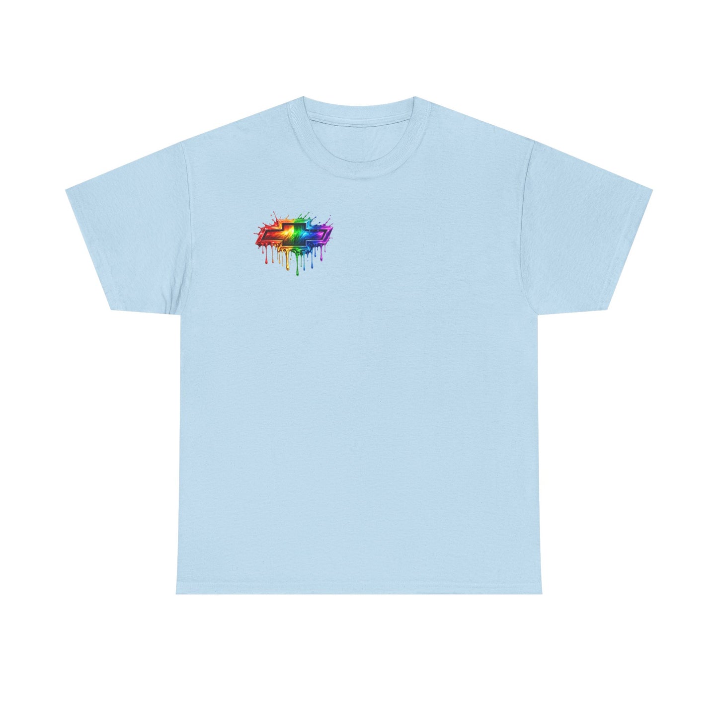 Rainbow Drip OBS Truck Tee | Colorful Retro Pickup Graphic
