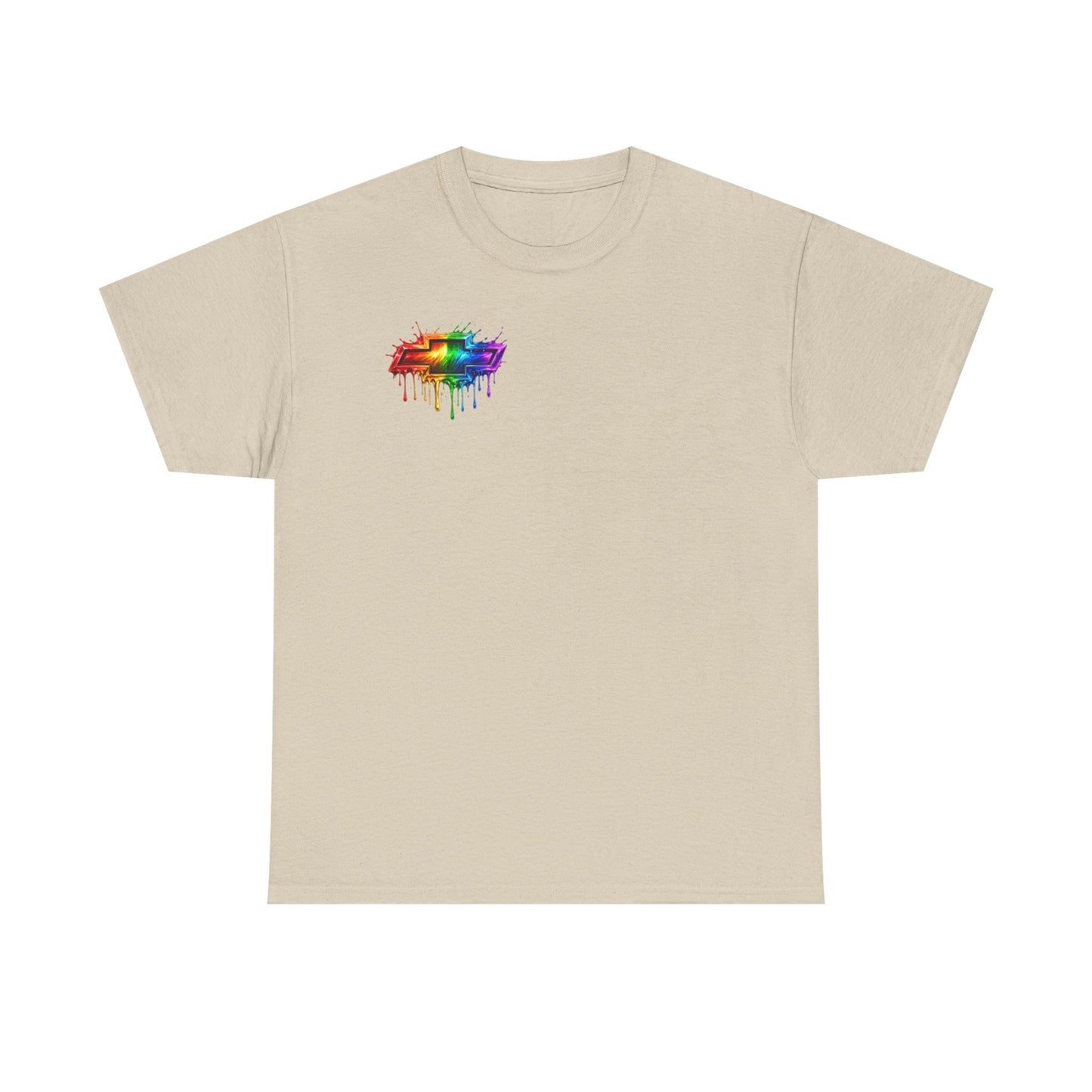 Rainbow Drip OBS Truck Tee | Colorful Retro Pickup Graphic